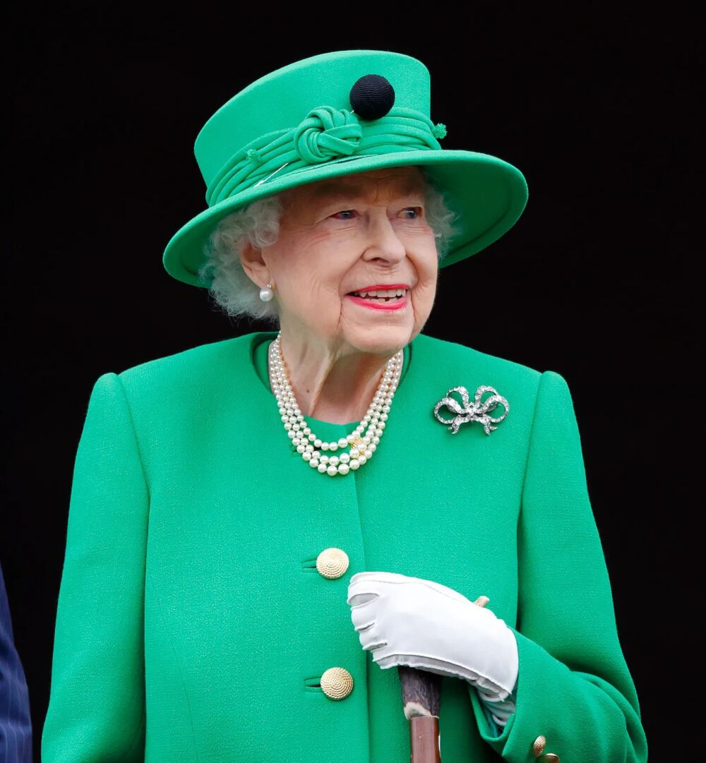 2022 - Standing on the balcony of Buckingham Palace - Getty Images