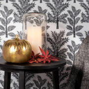 Target Collection - Hyde & EEK! Boutique - Pumpkin Gold Foil Mold Halloween Decorative Sculpture