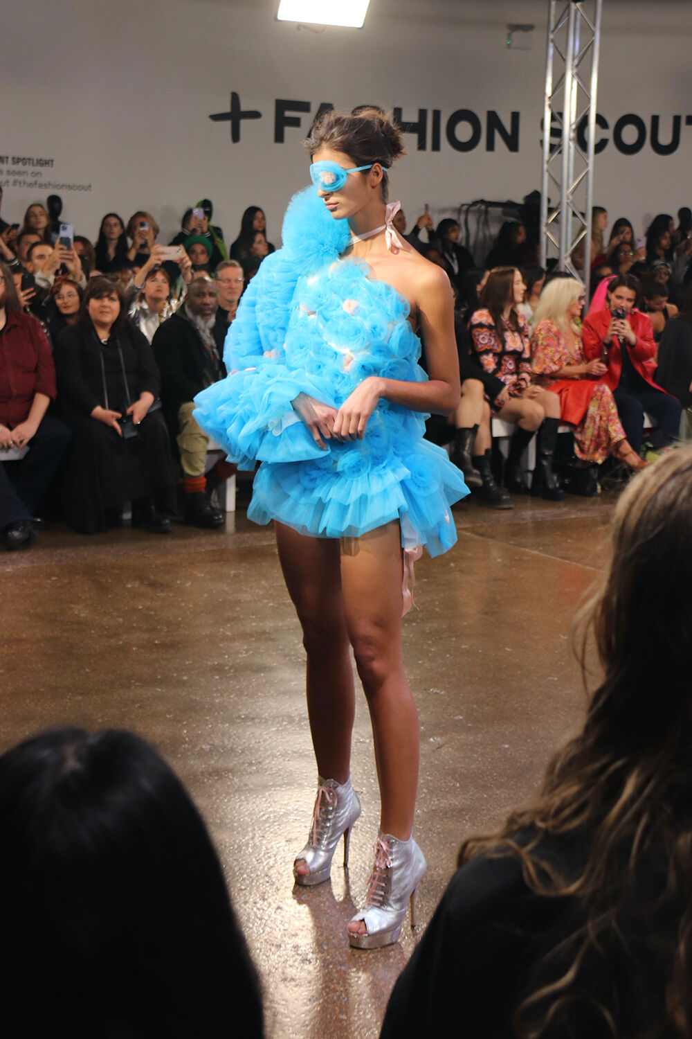 blue tulle pam hogg