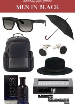 Holiday Gift Guide - All Black Presents for Him