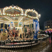 The 2022 Gdansk Christmas Market - Carousel in Targ Weglowy Square