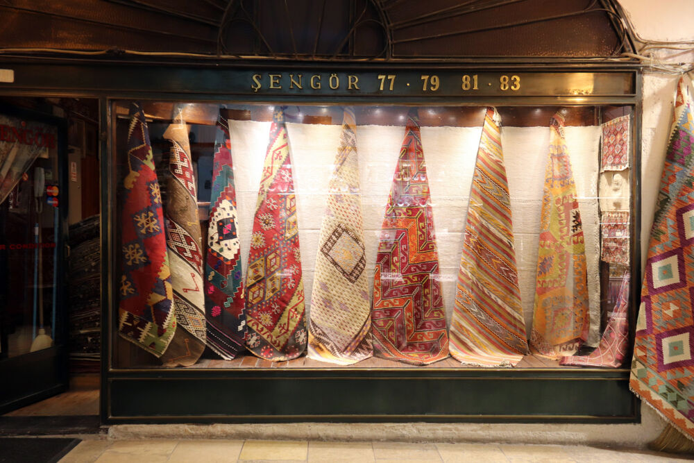 Turkish Carpets in the Grand Baazar