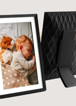 Nixplay 10.1 inch Touch Screen Smart Digital Picture Frame with WiFi in Black Classic Matte