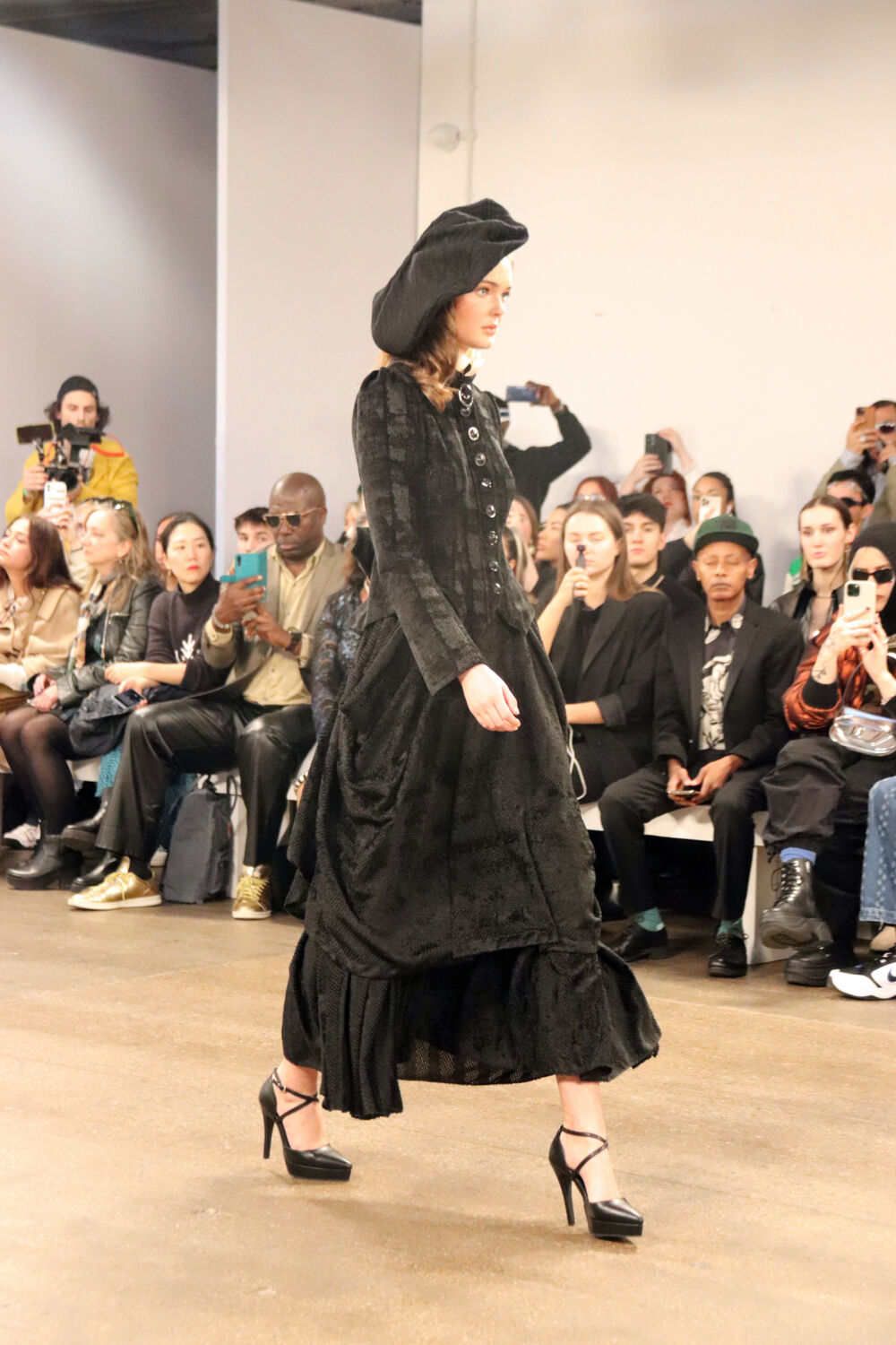Blue Tamburin at Global Fashion Collective London Fashion Week Show 03