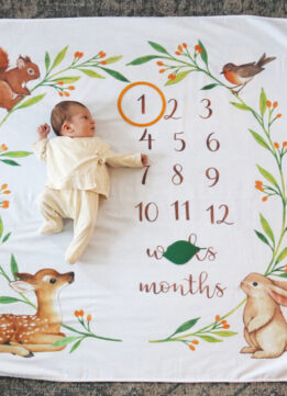 Baby Milestone - Lily Harper - One Month Update