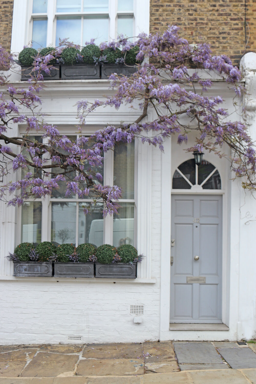 The Start of London Wisteria Season - Sparkles and Shoes