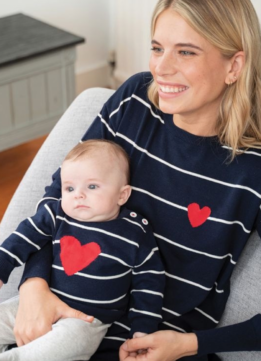 Seraphine US Mama & Mini Nautical Cotton Sweaters