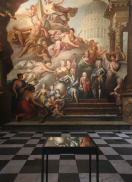Mirror Reflection of The Painted Hall at the Old Royal Naval College