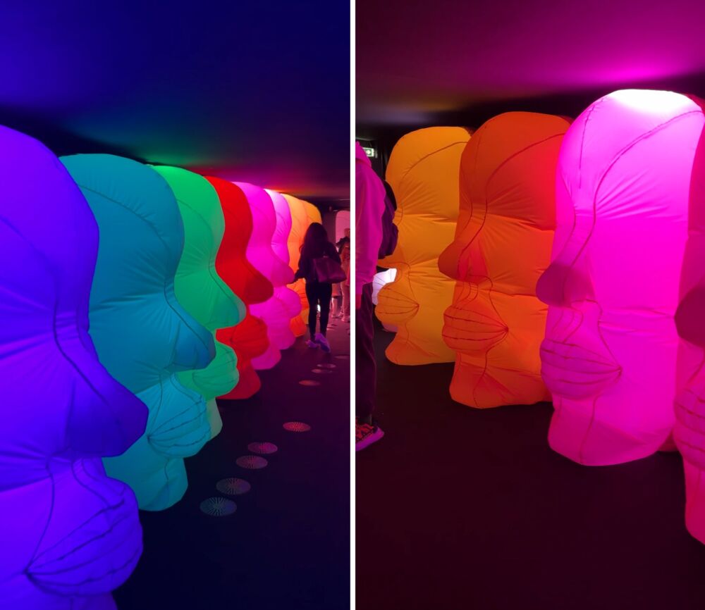 Balloon Museum London - Synchronized Chaos Room by Miranda Makaroff