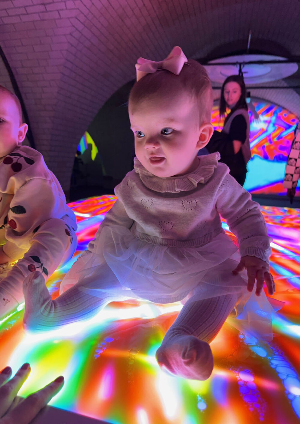 Lily on the Kaleidoscope Lights by Karina Smigla-Bobinski