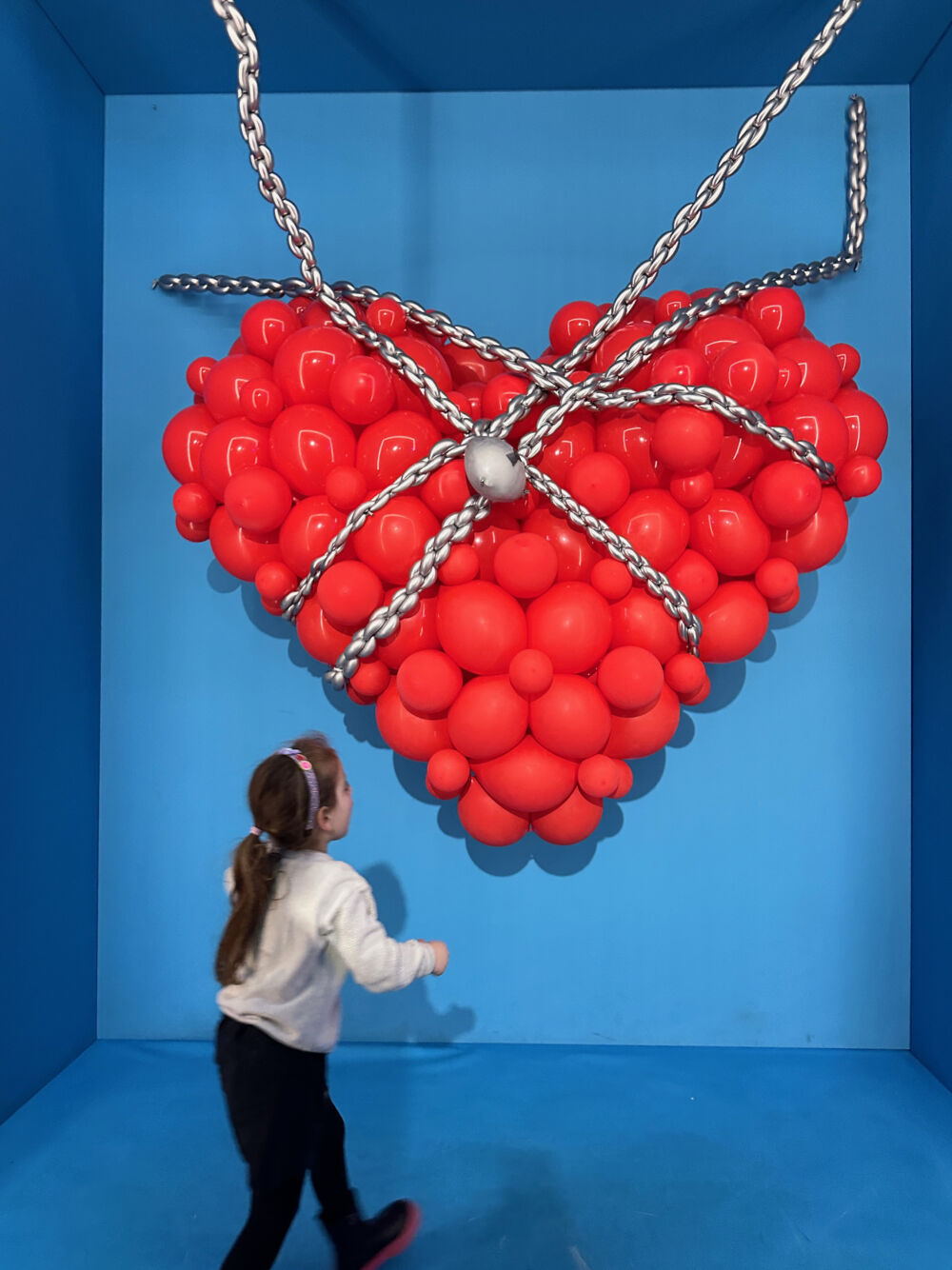 Locked Heart Balloon Art