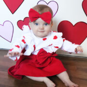 Sparkles and Shoes DIY Baby Valentines Day Photoshoot
