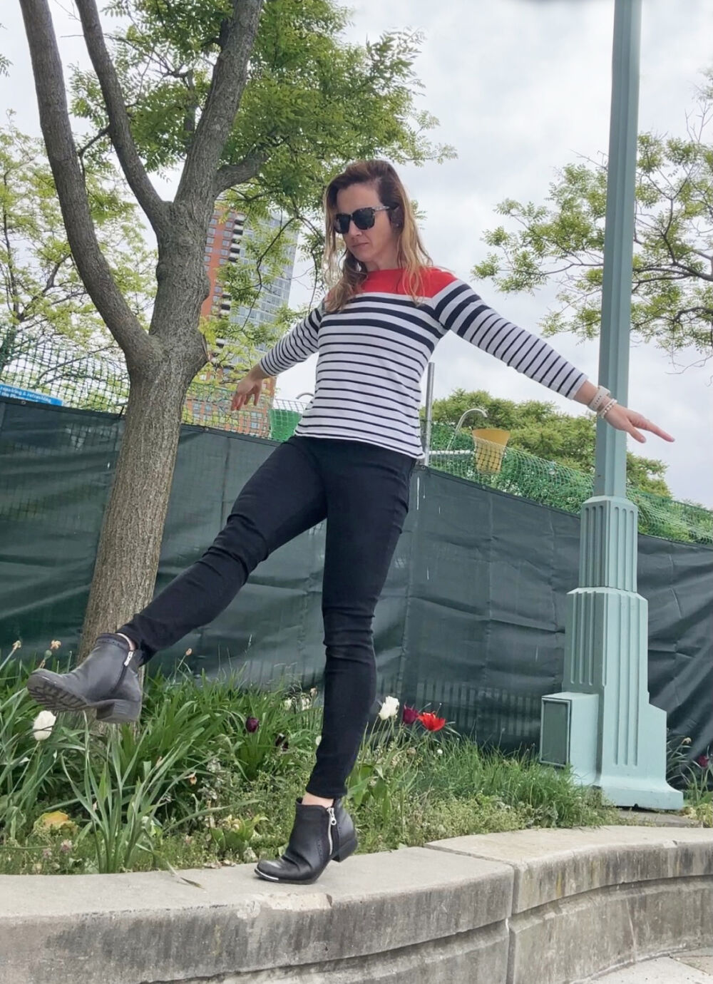 Balancing on the Wall