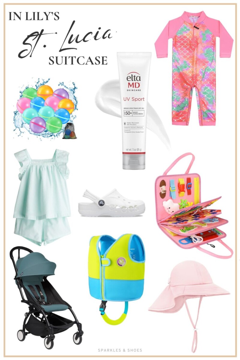 In Lily's St Lucia Suitcase