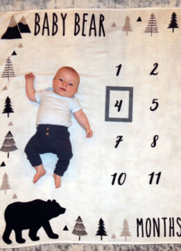Henry James Four Month Birthday - Baby Monthly Update