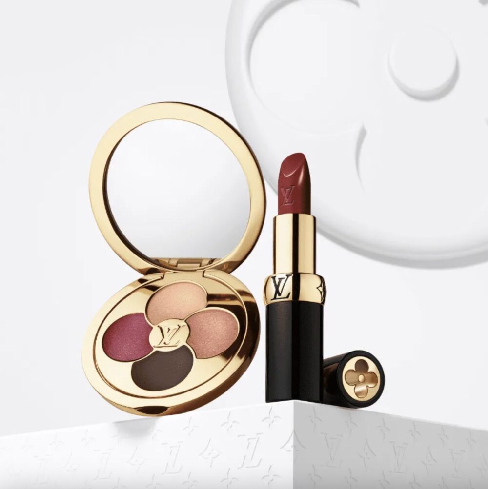 Louis Vuitton Launches Beauty Line With $160 Lip Balm - Ombres Complete Eyeshadow and Lipstick