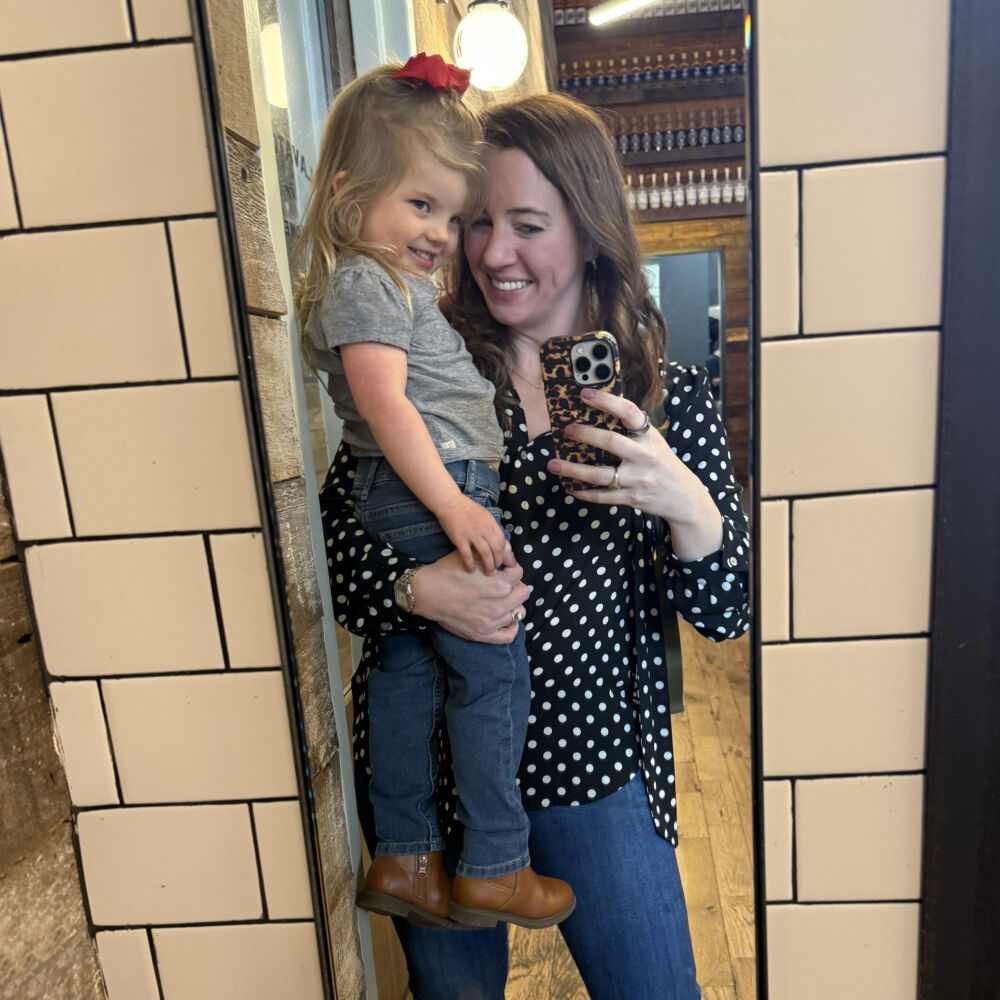 Mirror Selfie with Lily