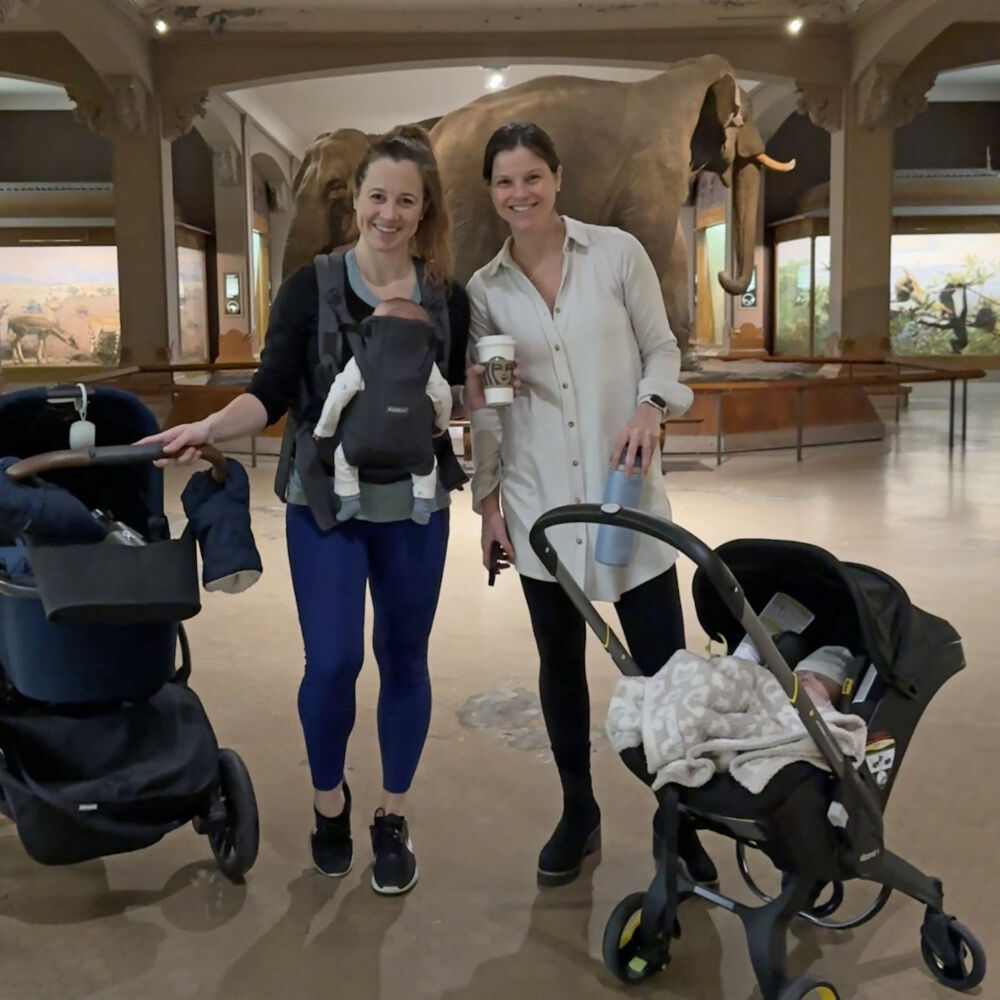 Museum Day with Strollers and Coffee
