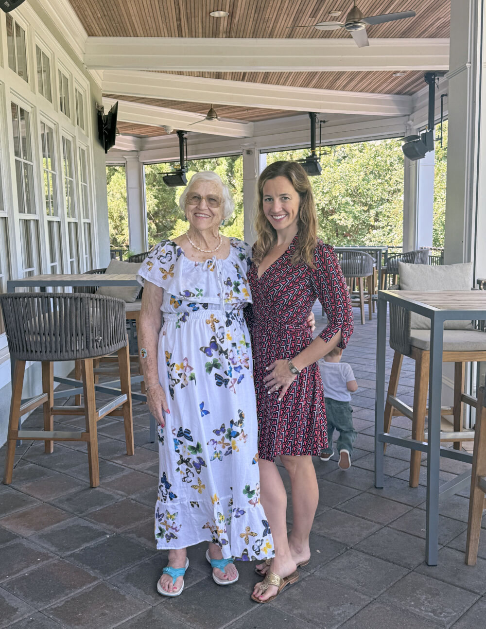 Kelly and Meme at Brunch